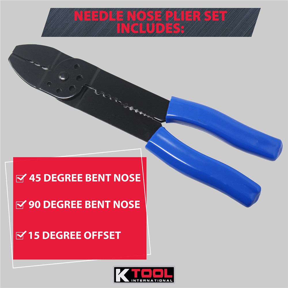 K-Tool 56209 9.2" Multi-Function Crimping Tool