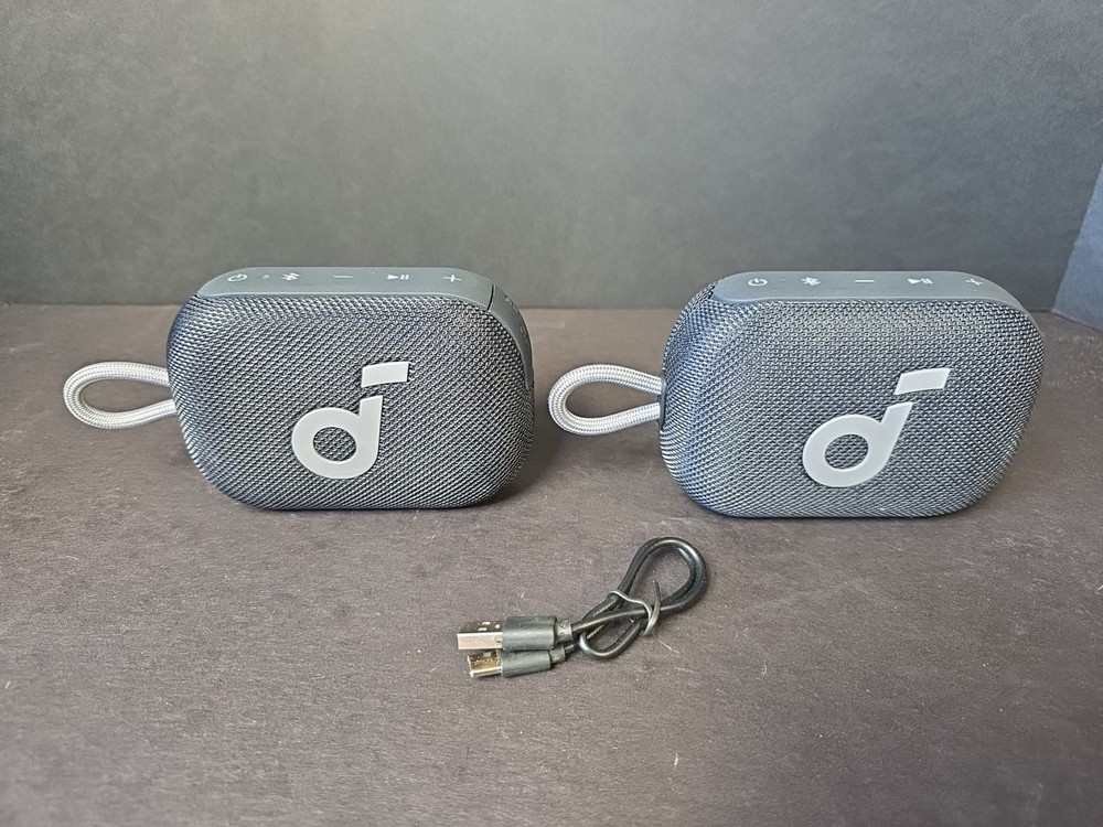 Soundcore Select 4 Go Bluetooth Speaker by Anker 2-pack Bundle Read Description