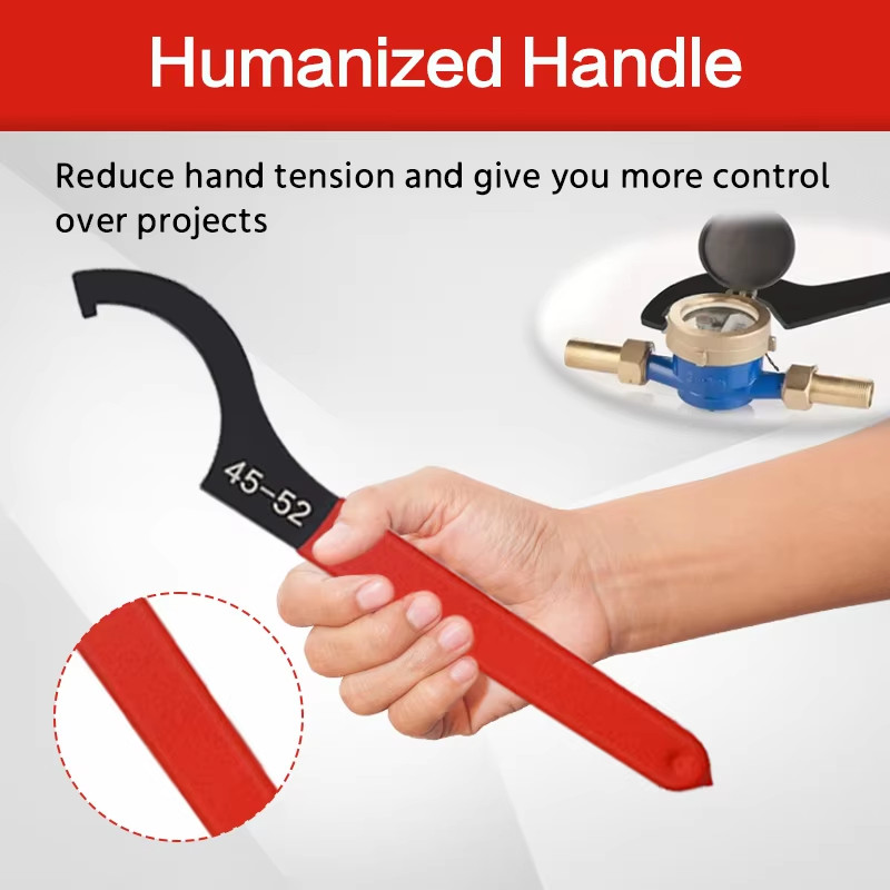 5x Coilover Spanner Wrench Set Adjustable C-Shape Shock Spanner Hook Wrench Tool