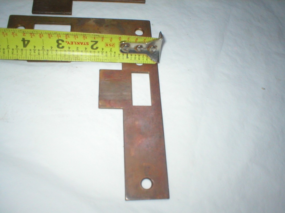 Antique Solid Brass Striker Plate