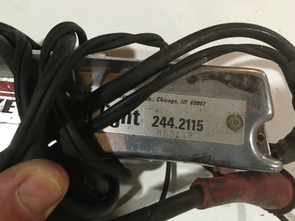 SEARS VINTAGE AUTO TESTING BUNDLE-TIMING LIGHT 4x