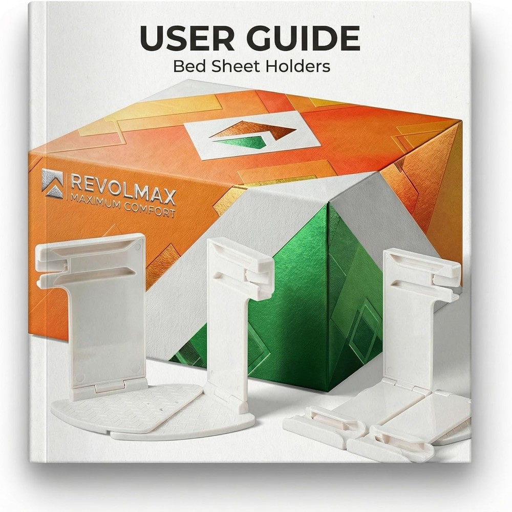 Bed Sheet Holders for Corners, Lock Sheet Holders 4-Pack