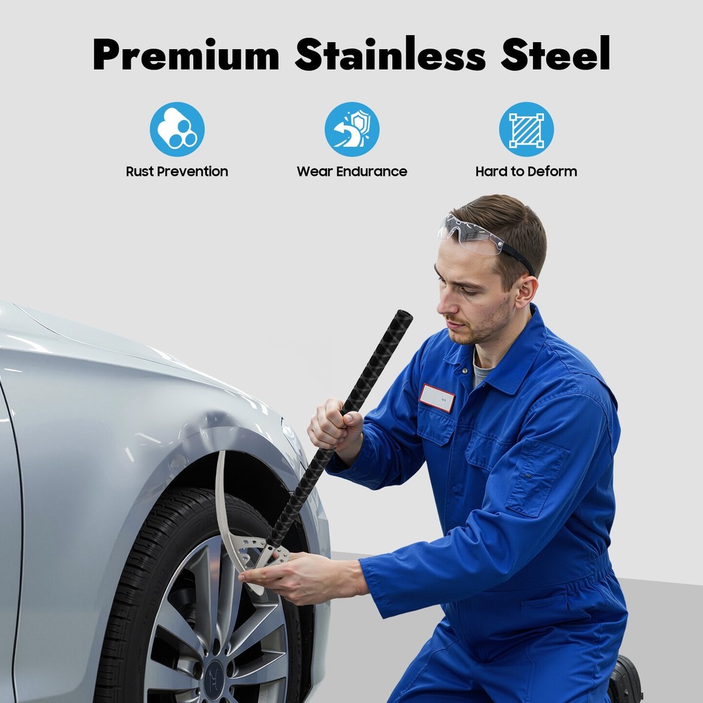 Car Fender Damage Repair Tools Auto Dent Removal Kit Angle Adjustable With Bag