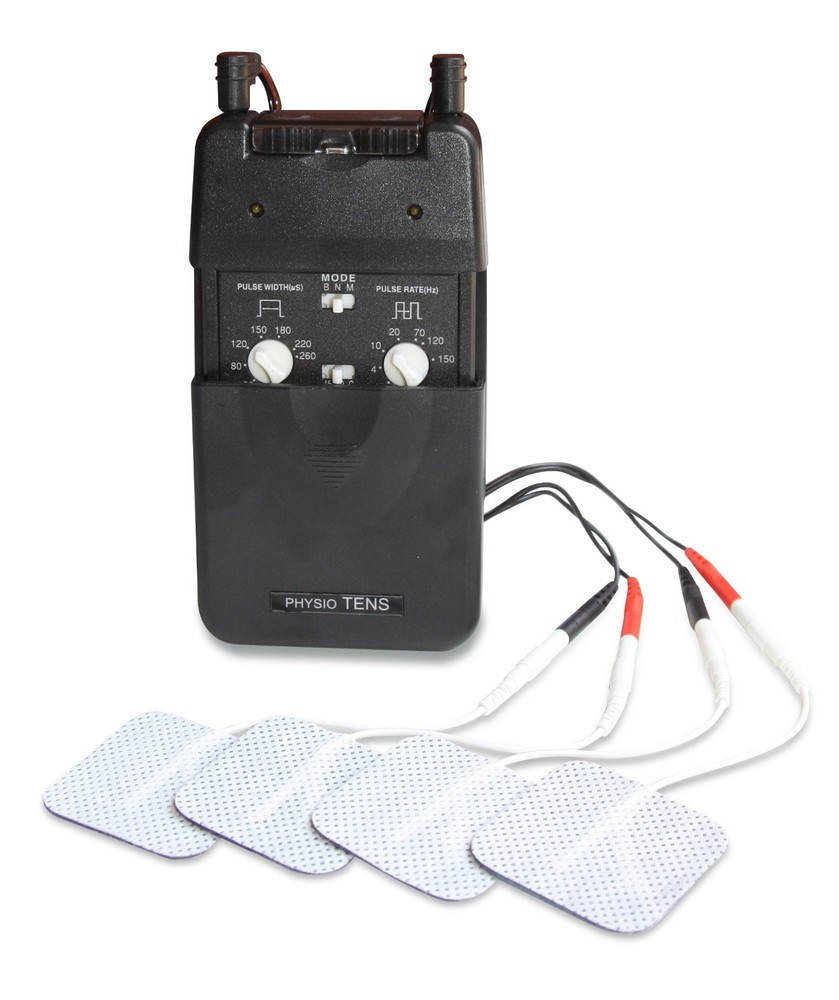 PHYSIO TENS machine 8 pads, Easy to Use unit, physio support, rebates, chart