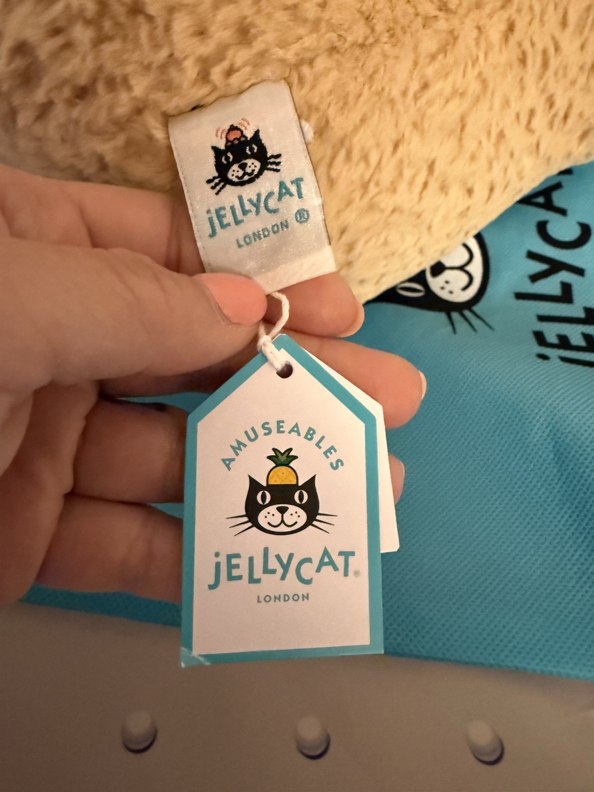 Authentic Jellycat Amuseables Peanut Reindeer LARGE - BNWT - US Seller