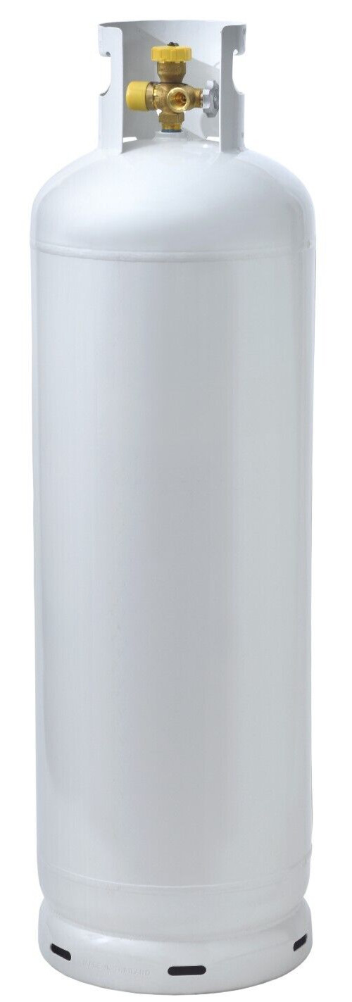 100 LB Multi-Valve Propane Tank with High Capacity Filler Valve