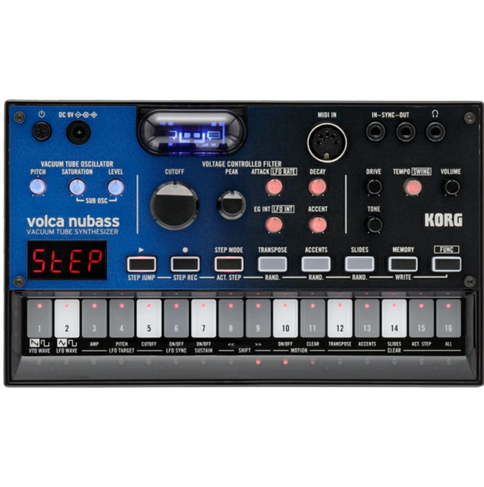 KORG synthesizer base machine volca nubass