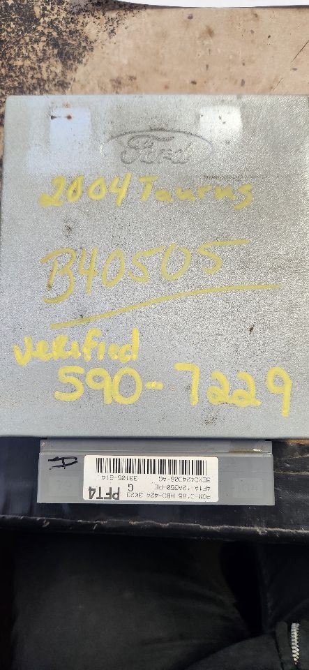 Engine ECM Electronic Control Module Right Hand Firewall Fits 04 SABLE 1224736