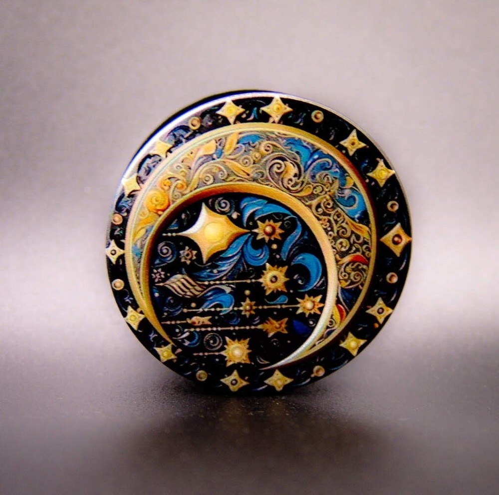 Celestial Moon Popup Grip