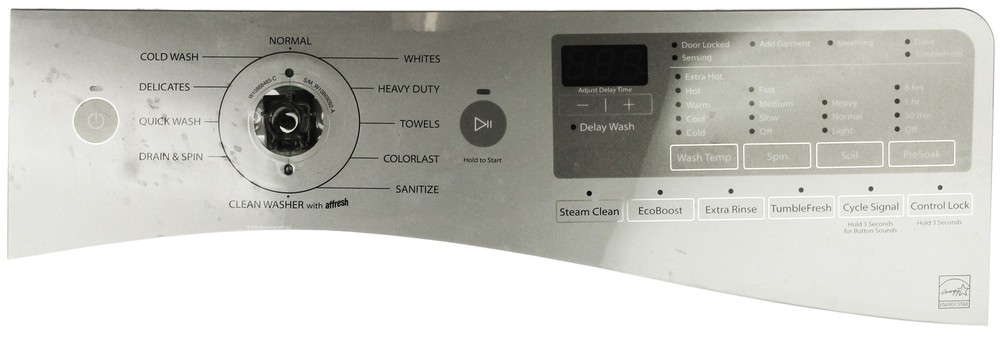 Whirlpool Washer W10892466 Control Panel