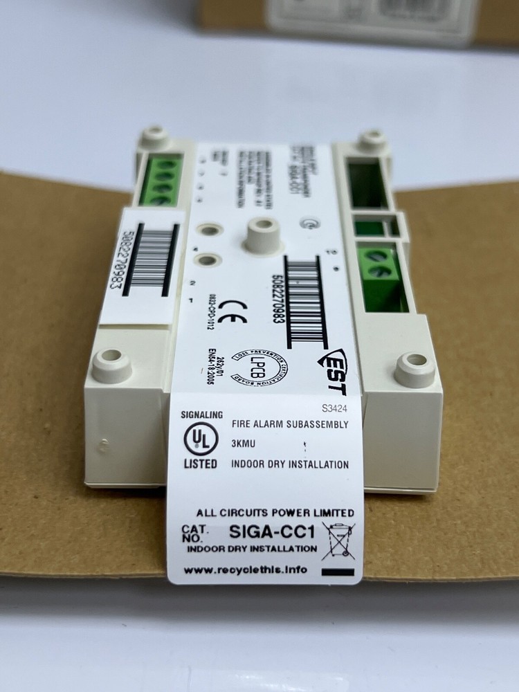 (LOT 3 PCS) EDWARDS EST SIGA-CC1 MODULE SINGLE INPUT