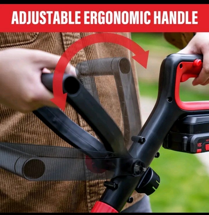 20V 12'' Cordless String Trimmer, Grass Trimmer&Edger with 8 Replacement Spoo...