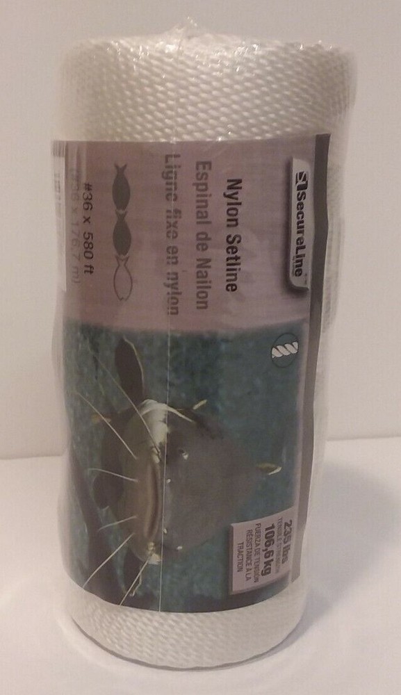 SECURELINE #36X580FT NYLON SETLINE /  *NEW*