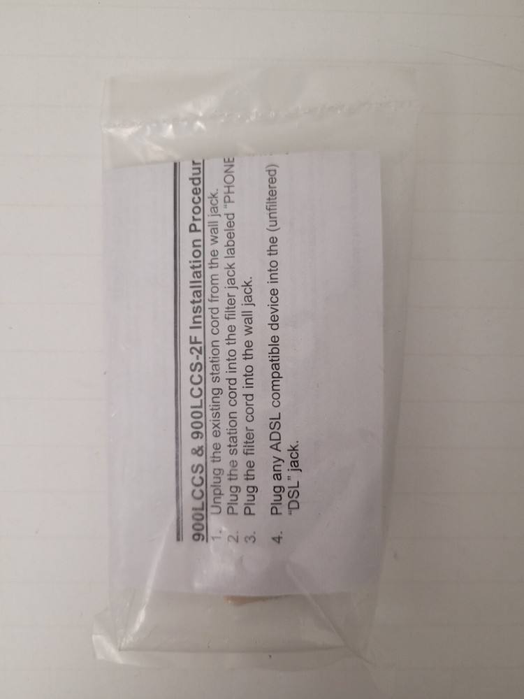 Suttle 900LCC-50 Single Line Inline Conditioner ADSL Filter Conditioner