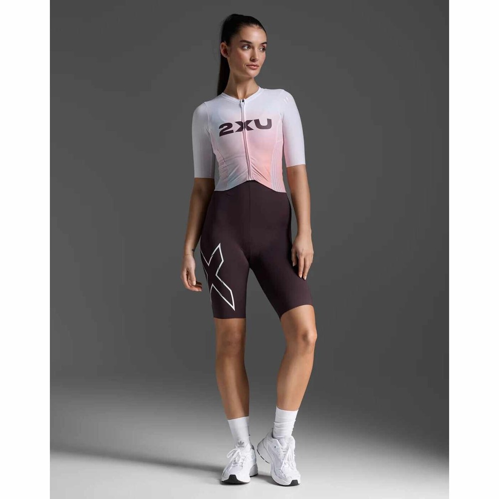 2XU Women's Light Speed React Sleeved Tri Suit - 2025