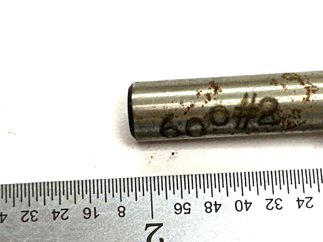 #2 HSS Zero Flute Countersink and Deburring Tool 60 DEGREE 3/16-17/32 Dia Range