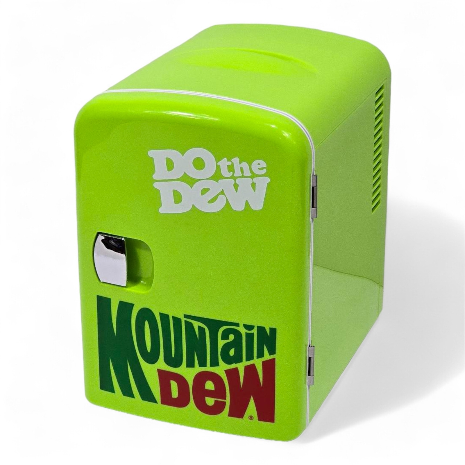 Mountain Dew 6-can Mini Portable Fridge MIS134MD Green Holds 6-cans or 4 liters