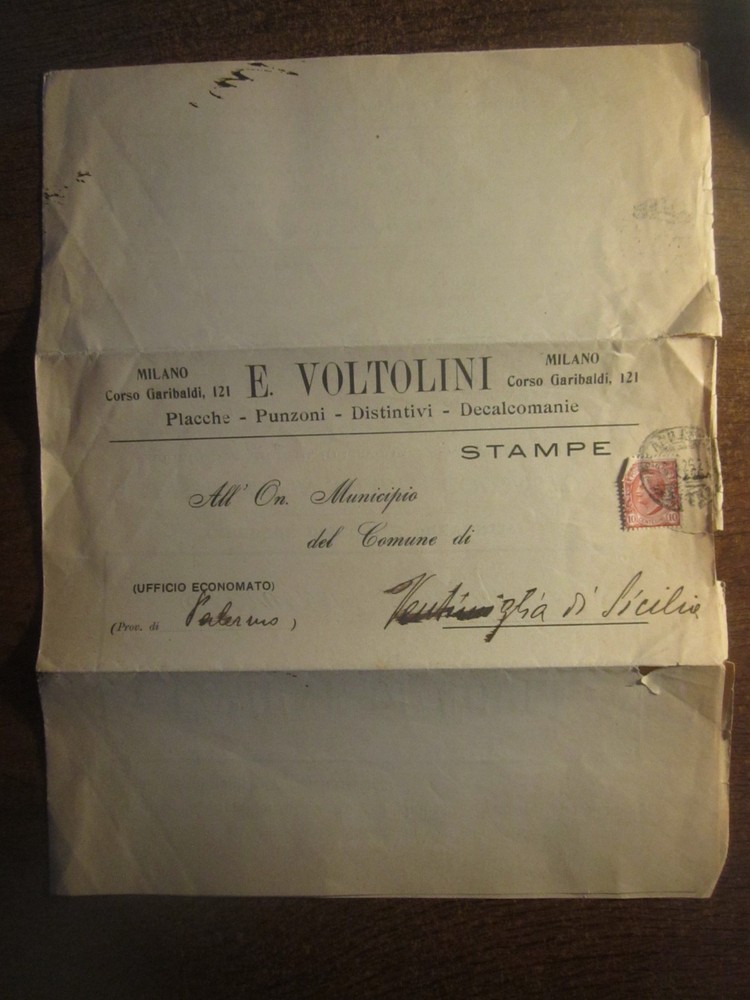 ITALY E. VOLTOLINI ADVERTISING