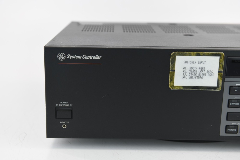 GE System Controller Model SC10 - RGB & Video Input Modules - For Parts