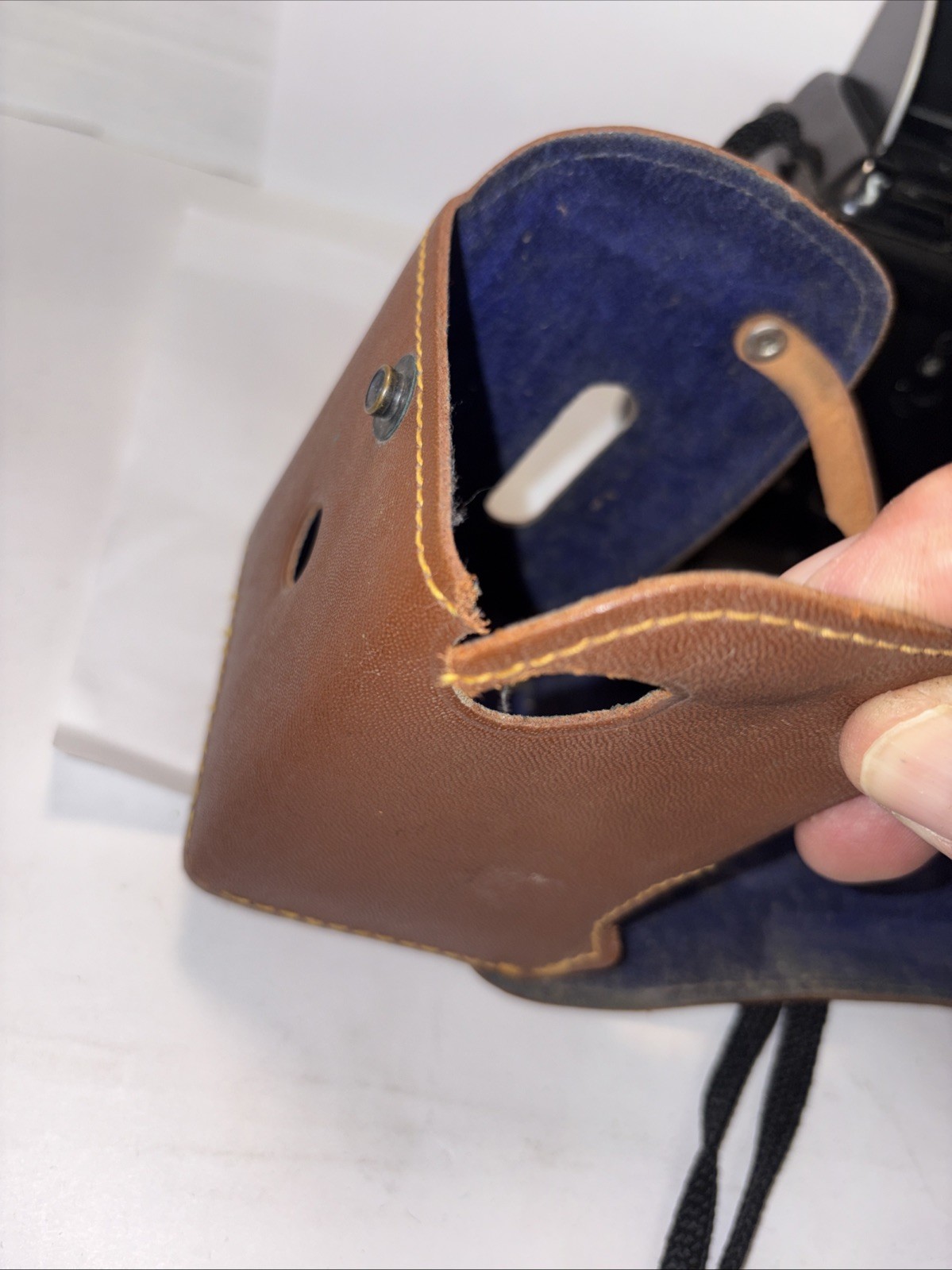 Argus Argoflex Camera Seventy Five 75 mm Camera w/Flashholder And Case Untested