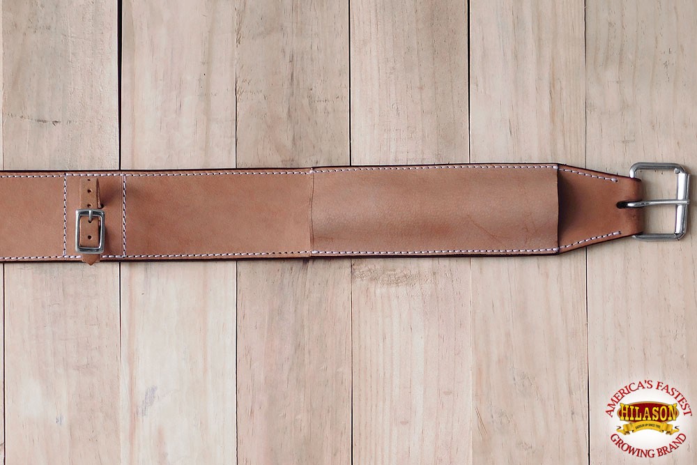 HILASON Western Leather Saddle Girth Cinch Plain