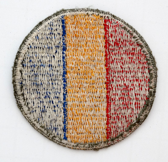 WW2 KOREAN WAR Vintage US ARMY REPLACEMENT & SCHOOL COMMAND Cloth PATCH