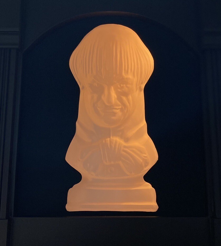 Disneyland Haunted Mansion Following Bust Prop Display