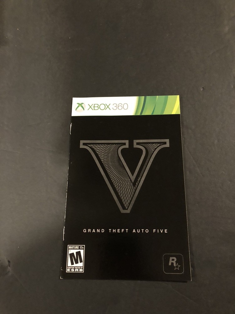 gta 5 xbox 360 Manual Only