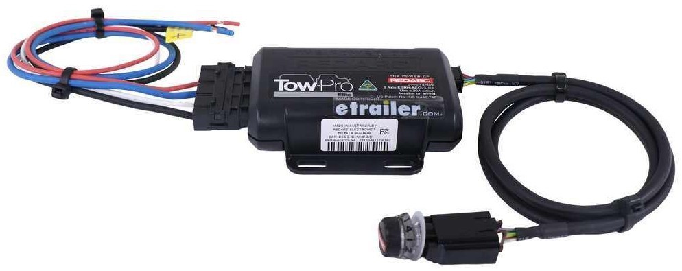 Redarc Tow-Pro Elite Brake Controller w/ Custom Harness Dash Knob Off-Road Mode