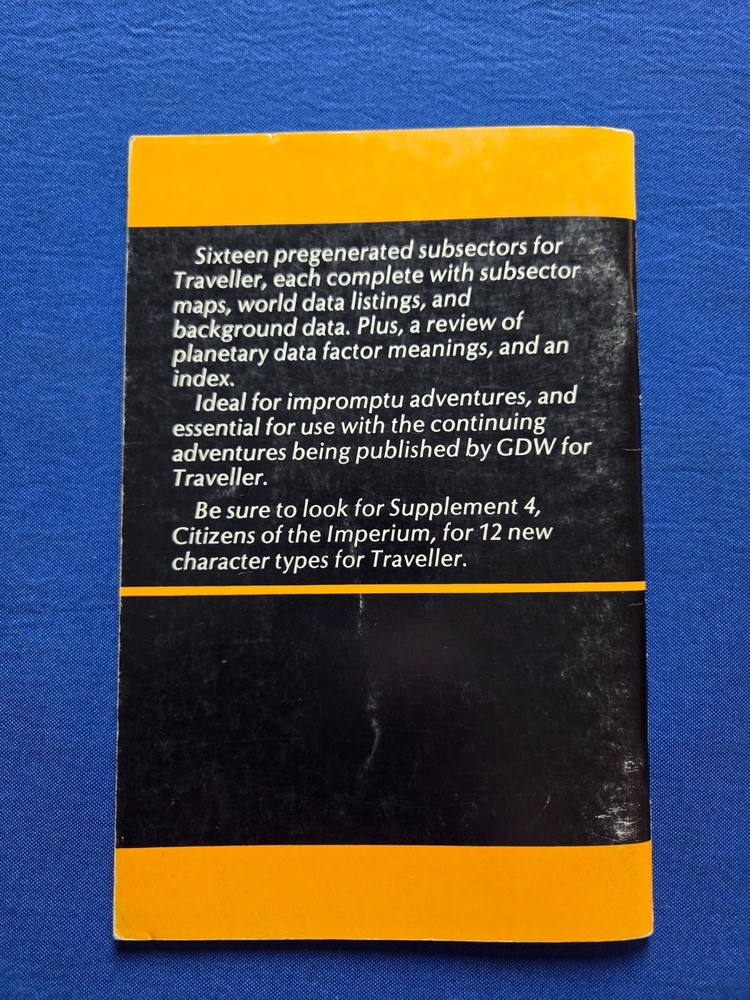 GDW The Spinward Marches Supplement 3 - Traveller