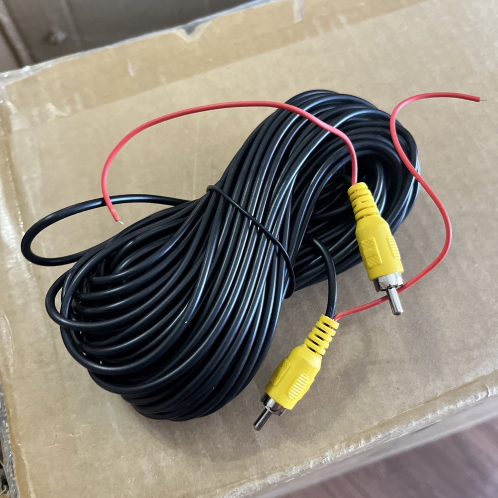 COMBO CAMERA PURCHASE UPGRADE ONLY **SINGLE 25' VIDEO CABLE**