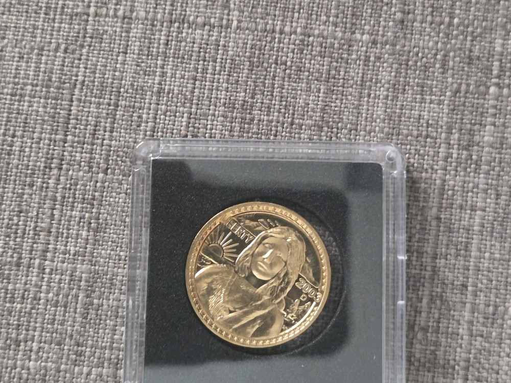 2003 D SAGAGEWA PROTOTYPE  DANIEL CARR NO PEACE ON REVERSE Brass