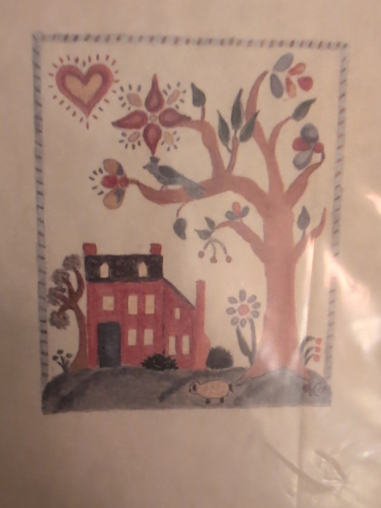 2 "HOMESTEAD" CROSS STITCH PATTERNS VINTAGE PRIM &PROPER COLLECTION UNOPENED