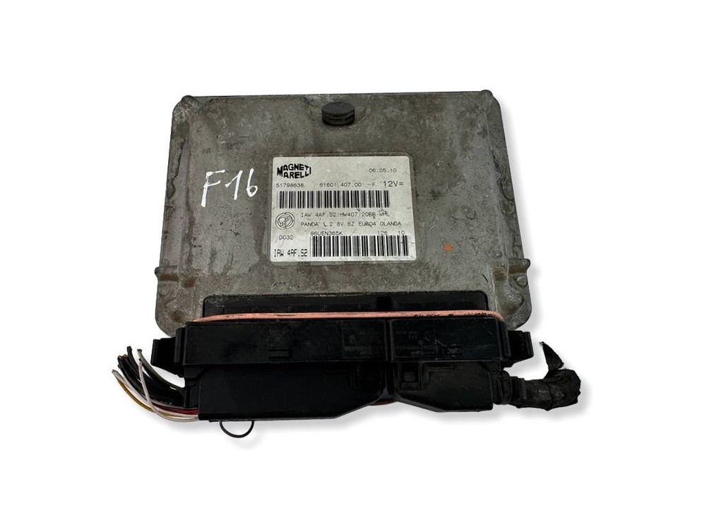 Fiat Panda II 2008 Engine Control Module 51798638 kW BVV2668