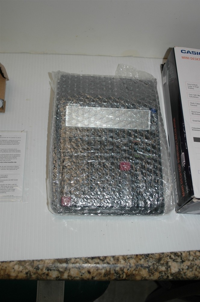 CASIO PRINTING CALCULATOR HR-170RC - OPEN BOX