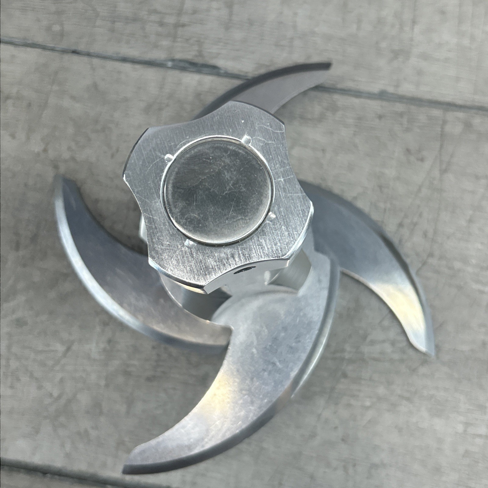 Commercial Food Processor Lot 10.6 Quart Bucket Blades Lid Stainless NO MOTOR