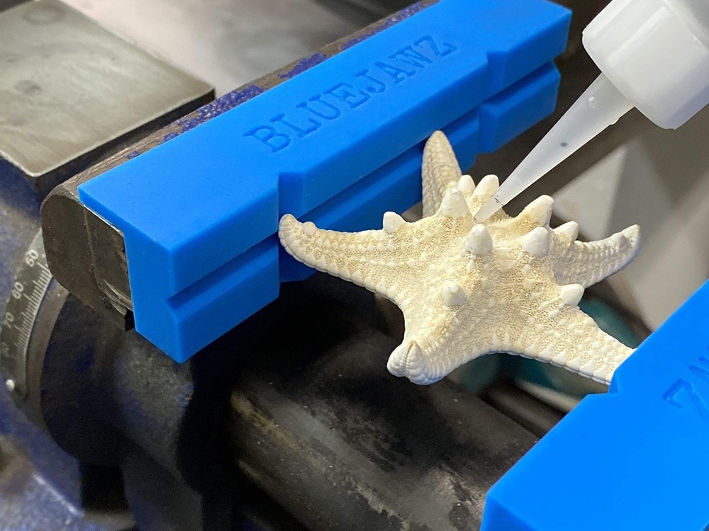 High Temperature Vise Soft Jaws (GROOVED) Multi-Purpose, Flexible, Part Forming