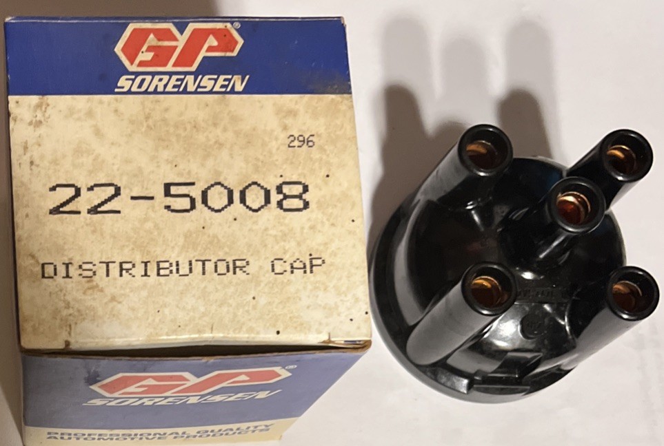 GP Sorensen 22-5008 Distributor Cap NOS. XD