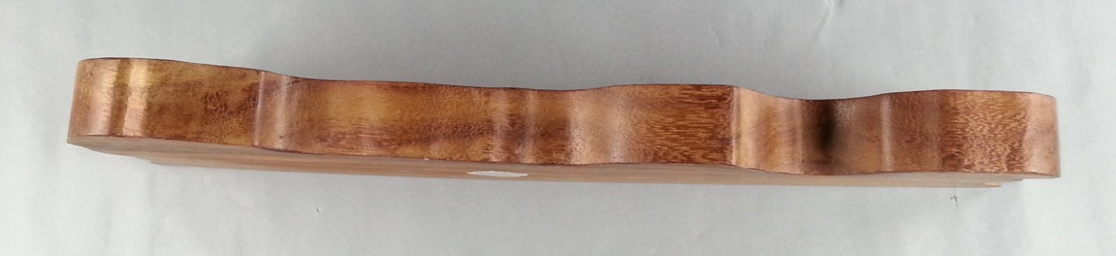 Decorative Floating Sanded Live Edge Wood Shelf Hand Crafted Thailand Wall Mount