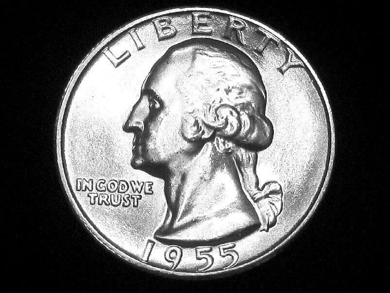 1955 Washington Quarter --- Gem Uncirculated