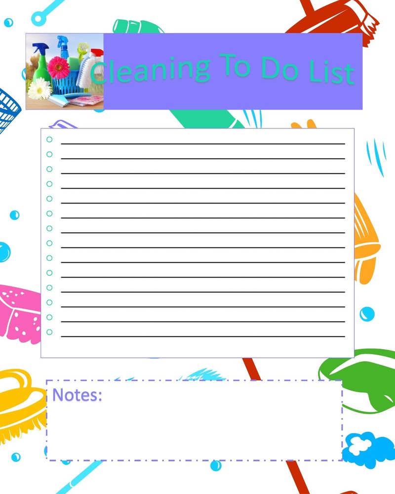 Spring Cleaning Planner