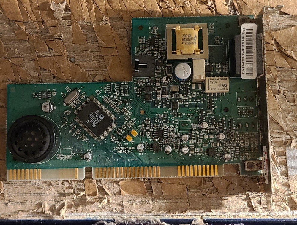 Vintage 3Com Analog Devices 56K EISA Fax modem Model 5687