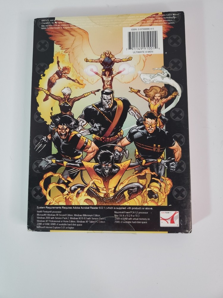 X men Ultimate Complete Comic Book Collection CD-ROM