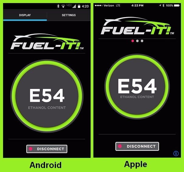 Ethanol Sensor, Fuel-It! Universal Bluetooth ECA , and fittings