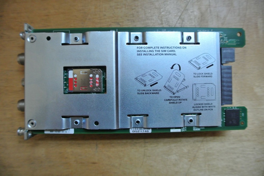 CISCO NIM-4G-LTE-VZ Wireless WAN Network Interface Module VERIZON