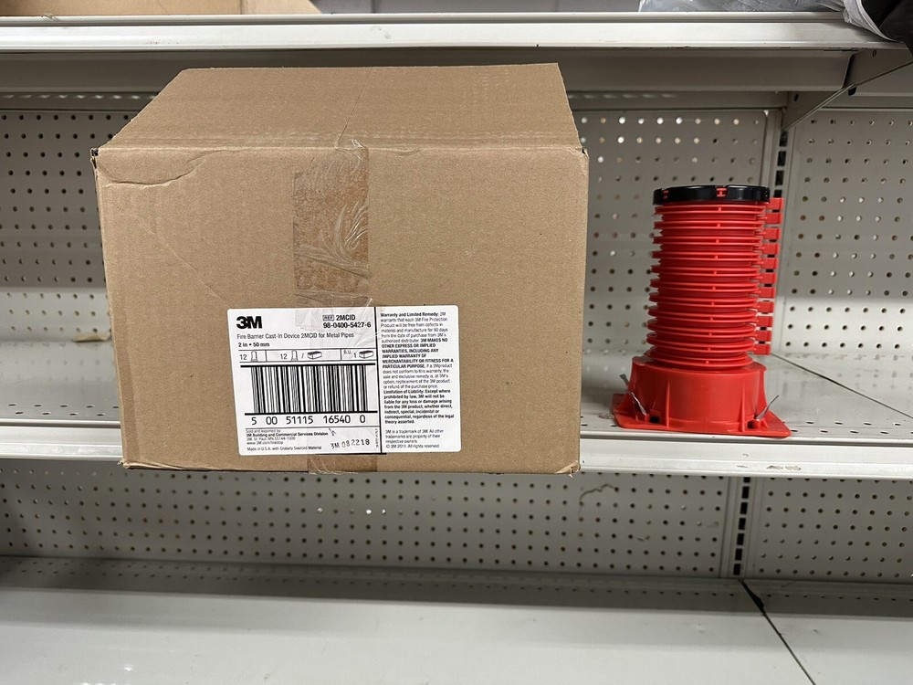 12- 3M 2Mcid Pipe Cast-In Device,2 In.,