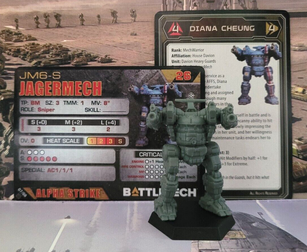 Battletech Jagermech Mech Security Lance Inner Sphere