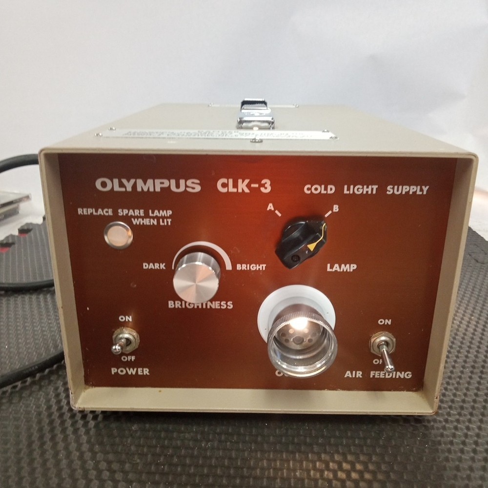 Olympus CLK-3 Cold Light Source - Working As Intended