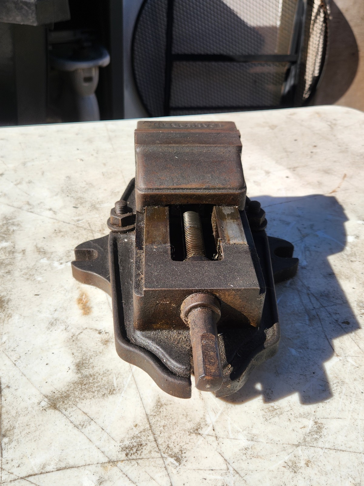 Palmgren 4" swivel vise machinist vise