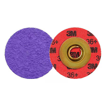 3M Cubitron 7100331752 Quick-Change Disc, Ceramic, Pk50